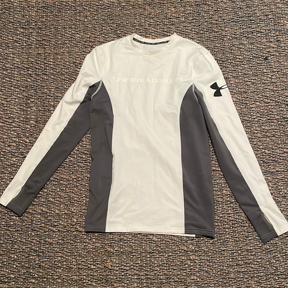 Under Armour cold gear men’s fitted long sleeve.